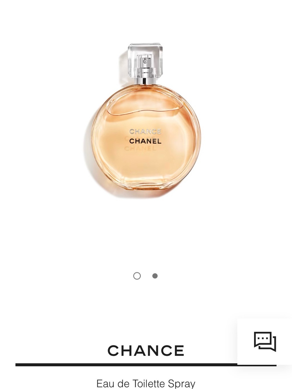 CHANEL CHANCE PERFUME EDT